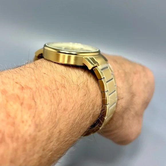 Tommy Hilfiger Gold Tone Multi DialQuartz Watch